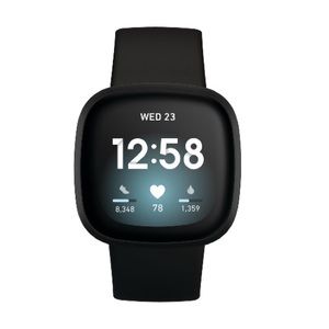 Fitbit Versa 3 with charger LIKE NEW CONDITION